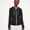 Zip-Up Sweatshirt - Black