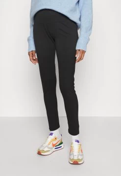 Printed 2 Pack - Leggings - Trousers - Black/ Dark Blue -Even&Odd ff32f9f736ba481ab75689fac7cc0569